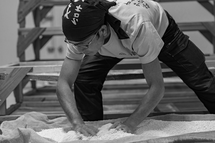 すべての力を込めた酒造りて